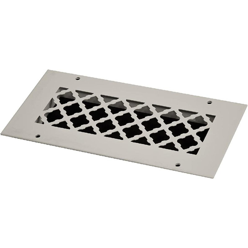 newlife1986 Bronze Series Designer Wall/Ceiling Vent Cover, With Mounting Screws, White